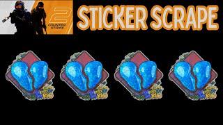 Counter Strike 2 - CS2 - Sticker Scrape 00 Nation (Glitter) | Rio 2022