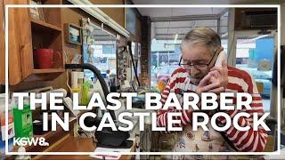 Castle Rock's only barber retires after more than 70 years