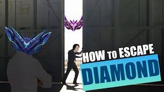 How To Climb Out Of DIAMOND From MID LANE