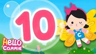 Ten Little Carrie Pop | English Songs