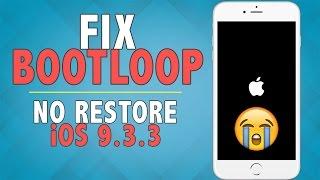 How to Fix Bootloop/Stuck on Apple Logo on iOS 9.3.3 - 10.2 (NO RESTORE) | iPhone, iPad, iPod