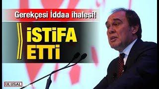 TFF Başkanı Yıldırım Demirören görevinden istifa etti