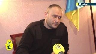 Interview: Ukrainian nationalist leader Yarosh rejects Kremlin anti-Semitism accusations