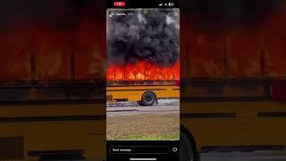 New Orleans School Bus Fire