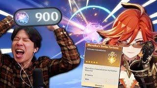 This guy waited a WHOLE YEAR to summon for C6 Mavuika | Viewer summon - Genshin Impact