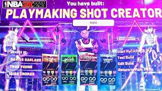 NBA 2K22 *RARE* playshot BEST GUARD BUILD current gen INSANE