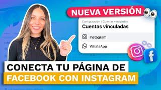 Como conectar INSTAGRAM con mi PAGINA DE FACEBOOK 2024