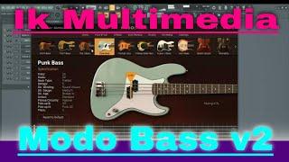 Modo Bass 2 (  Synthesis That Sounds real !! ) for only 200 mb &  link to Free Version