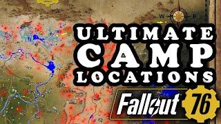 Top 6 The Best Camp Spots, Locations for each Region! - Fallout 76