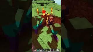 Jenny Vs 5 Zombies Minecraft Jenny MOD #shorts