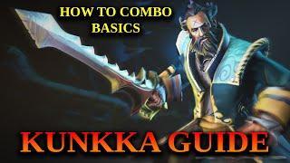 How To Play Kunkka - 7.32c Basic Kunkka Guide