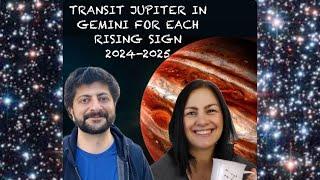 Jupiter in Gemini transit for the each rising sign with Jasmina Brozovic Astrology
