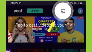 How to fix Voot Screen Cast option not showing problem solved