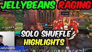 Jellybeans RAGING - Whaazz is Upset - Drainer GRIEFER? [Pros Playing SOLO SHUFFLE]