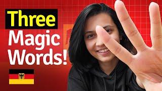 Learn these 3 Magic Words in German! | Learn German with KKS