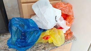I'm so glad I didn't throw away the plastic bags! 3 brilliant ideas for using them at once