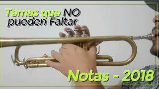 TEMAS QUE NO PUEDEN FALTAR | Notas | Trompeta | 2018 | #DavidEcheverri