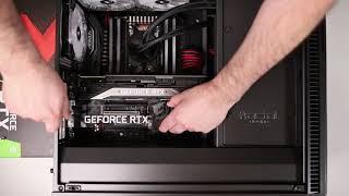 How to install the Support Bracket on the GeForce RTX 3080 & RTX 3090 EPIC-X RGB ?