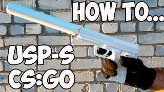 How to make USP-S Kill Confirmed from CS:GO DIY with templates  part 1