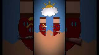 COUNTRYBALLS ANIMATION: THE SOVIET AFGHAN WAR! (1979-1989) #shorts #countryballs #animation