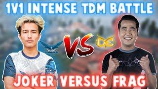 SGxJoker VERSUS DEfragSIR  SGx VS DE  || MOST INTENSE TDM BATTLE  - GAURABYT ||