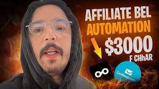 التسويق بالعمولة كل شيء أوتوماتيكي  - Affiliate Bel Automation - 3000$ a Month