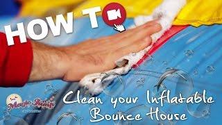 How To Clean your Inflatable Bounce House: HOW TO | Magic Jump, Inc.