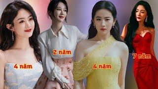 Dàn sao nữ hạng A của Cbiz có thời gian giữ đỉnh cao bao lâu:Dương Mịch 7 năm, Nhiệt Ba 2 năm