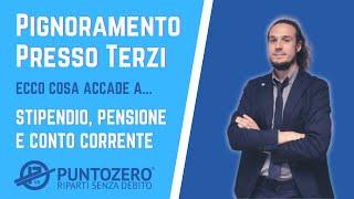 PIGNORAMENTO PRESSO TERZI: Ecco i Limiti per STIPENDIO, PENSIONE e CONTO CORRENTE #8