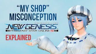 NEW PSO2NGS Shop System Misconception EXPLAINED! How it ACTUALLY Works