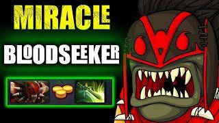 HOW MIRACLE PLAYS BLOODSEEKER IN 10K MMR DOTA 2 !