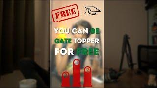 100% FREE Study Material GATE #gateexam #gate2025 #freeeducation