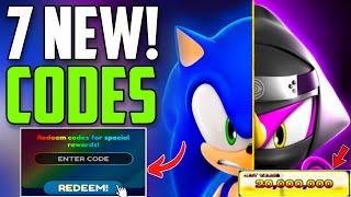 AUGUST! *NEW* CODES️SONIC SPEED SIMULATOR ROBLOX CODES 2024 - SONIC SPEED CODES 2024