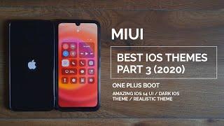 Miui 12 best ios themes for all xiaomi devices / ios realistic look / Apple boot animation / Hindi