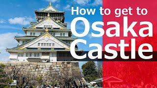The way to Osaka Castle │ From Naknai Namba Station