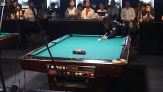 Jeffrey Ignacio's 10-ball break shot