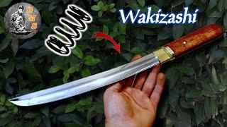 Forging a Tanto Wakizashi from a coil spring