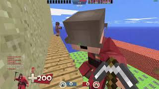 I played Minecraft in TF2... Again.