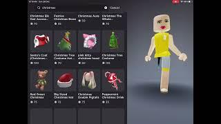 roblox christmas shopping spree/model style 