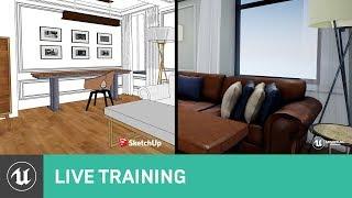 Great Things Happen With Unreal Studio and SketchUp | Webinar | Unreal Engine