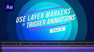 After Effects Expression: How to Trigger Keyframes with Layer Markers