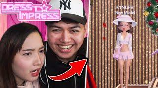 Girlfriend VS KingFB | DRESS TO IMPRESS NEW YEAR BATTLE!