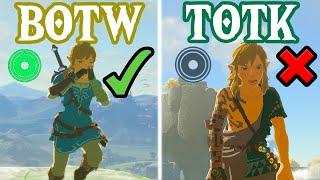 50 DIFERENCIAS entre Zelda Breath of The Wild y Tears of The Kingdom [SIN SPOILERS]