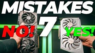 WATCH OUT ️ 7 BIGGEST GPU Buying Mistakes as a CREATOR