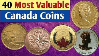 Most Expensive Coins Canada | 40 Most Valuable Canada Coins Worth Money | Queen Elizabeth II Coins