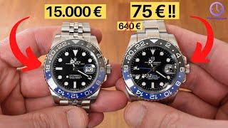 Rolex Batman VS Pagani 1662 GMT | Crazy comparison!!