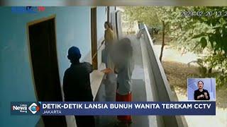 CCTV Rekam Pembunuhan Wanita di Penginapan Makassar, Jakarta Timur #LintasiNewsSiang 24/02