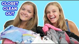 Closet Clean Out Before Jacy Leaves for College ~ Jacy and Kacy