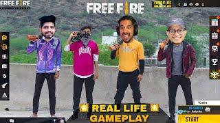 FREE FIRE IN REAL LIFE  (NO Clickbait)