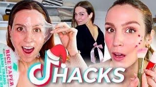 WE'RE TESTING TIKTOK HACKS FOR THE HOLIDAYS! 